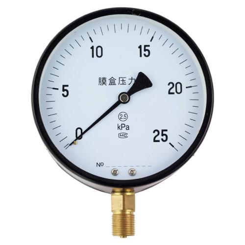 YE-100、150膜盒壓力表